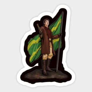 Captain Malcolm Sticker